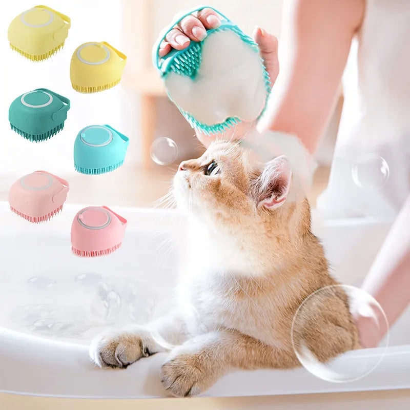 Pet Massage Bath Brush