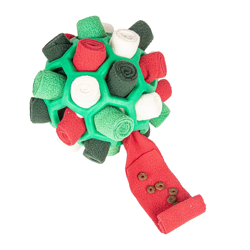 Snuffle Ball Interactive Treat Game for Small Large Dogs