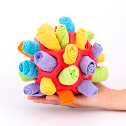 Snuffle Ball Interactive Treat Game for Small Large Dogs