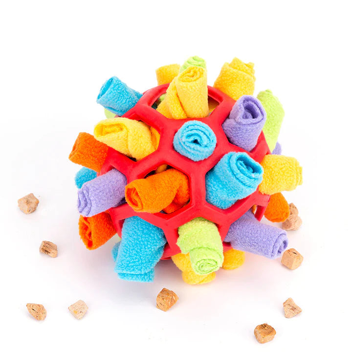 Snuffle Ball Interactive Treat Game for Small Large Dogs